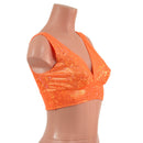 Starlette Bralette in Orange Kaleidoscope - Coquetry Clothing
