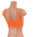 Starlette Bralette in Orange Kaleidoscope - Coquetry Clothing