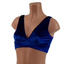 Starlette Bralette in Sapphire Velvet - Coquetry Clothing