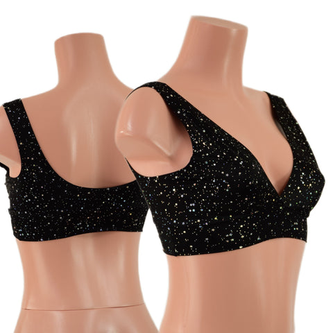 Starlette Bralette in Star Noir - Coquetry Clothing