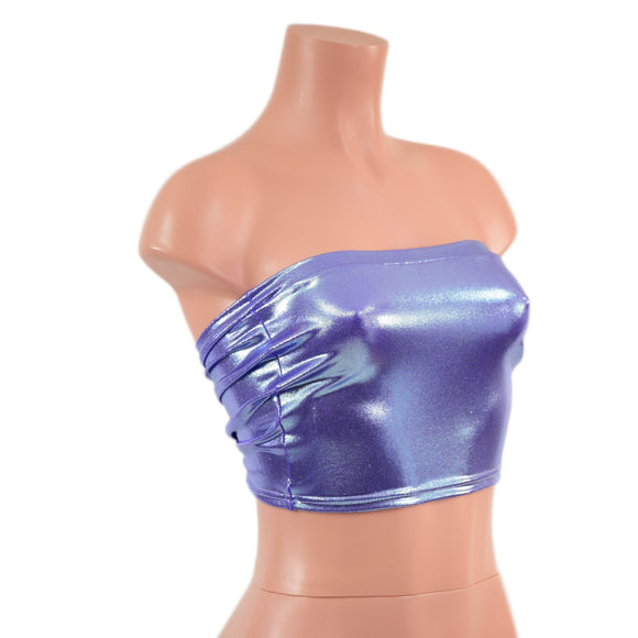 Strapless Tube Top in Lavender Ice - Coquetry Clothing