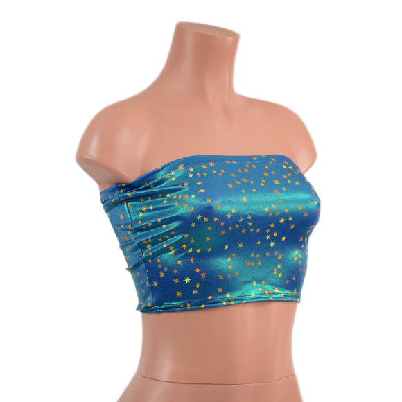 Strapless Tube Top in Stardust - Coquetry Clothing