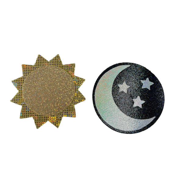 Sun, Moon and Stars Pasties - Coquetry Clothing
