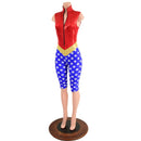 Super Hero V Front Catsuit - Coquetry Clothing