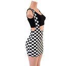 Suspender Bodycon Skirt - Coquetry Clothing