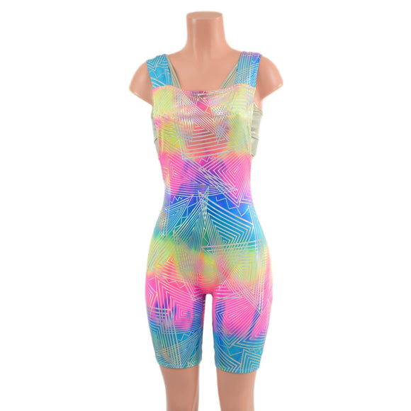 Suspender Overall Romper with 8" Inseam and Back Pockets (Top sold separately) - Coquetry Clothing