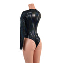 Asymetrical Brazilian Cut Romper with Oring Side Cutouts - 3