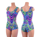 Tank Style Romper with Boy Cut Leg - Coquetry Clothing
