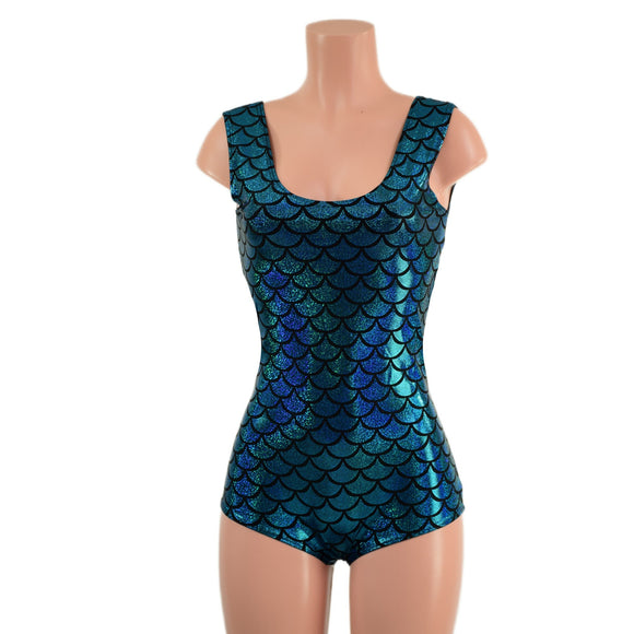 Tank Style Romper with Boy Cut Leg - Coquetry Clothing