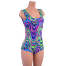 Tank Style Romper with Boy Cut Leg - Coquetry Clothing