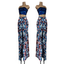 Trouser Style Stilt Pants in Americana Print - Coquetry Clothing