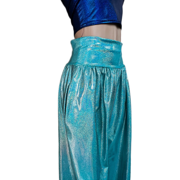 Trouser Style Stilt Pants in Seafoam - Coquetry Clothing
