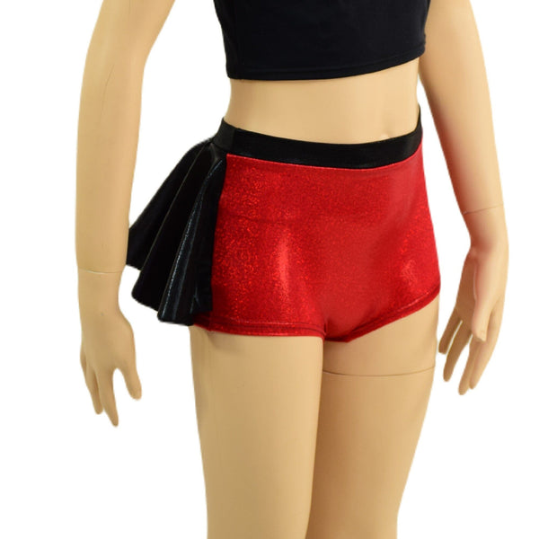 Kids Ruffle Rump Brief Cut Shorts (Top Sold Separately) - 2