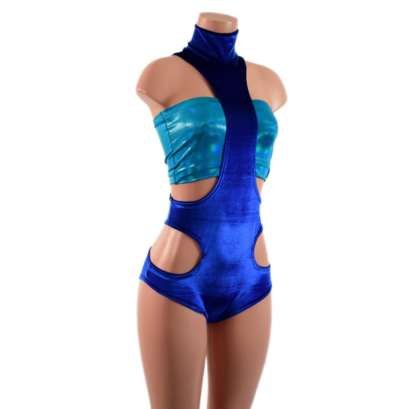 UFO suit with Hipnotic Cutouts (Top Sold Separately) - Coquetry Clothing