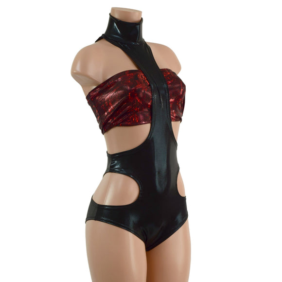 UFO suit with Hipnotic Cutouts (Top Sold Separately) - Coquetry Clothing
