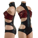 UFO suit with Hipnotic Cutouts (Top Sold Separately) - Coquetry Clothing