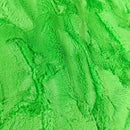 UV Glow Neon UFO Green Minky Faux Fur Fabric - Coquetry Clothing