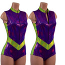 V Front Romper with Boy Cut Leg - Coquetry Clothing