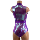 V Front Romper with Siren Cut Leg - Coquetry Clothing