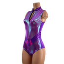 V Front Romper with Siren Cut Leg - Coquetry Clothing