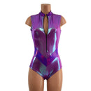 V Front Romper with Siren Cut Leg - Coquetry Clothing