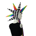 Harlequin Unicorn Horn Bonnet - 5