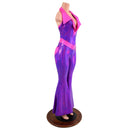 Valentine Solar Flare V Front Catsuit with Showtime Collar - Coquetry Clothing