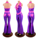 Valentine Solar Flare V Front Catsuit with Showtime Collar - Coquetry Clothing