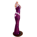 Valentine Solar Flare V Front Catsuit with Showtime Collar - Coquetry Clothing