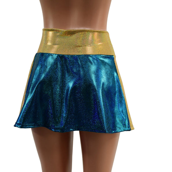 Victory A Line Skirt with Thigh Slit - Coquetry Clothing