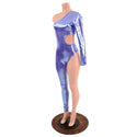 Asymmetrical Catsuit with Cutout and Brazilian Leg - 4