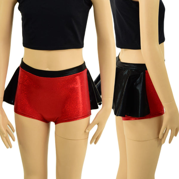 Kids Ruffle Rump Brief Cut Shorts (Top Sold Separately) - 7