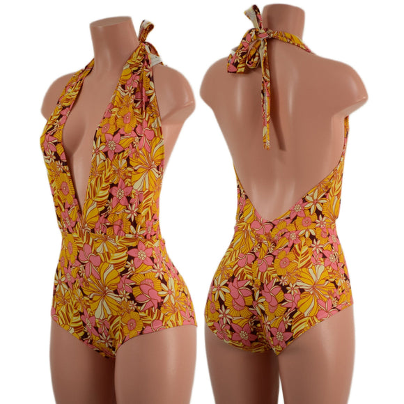 What The Floral Josie Romper - Coquetry Clothing