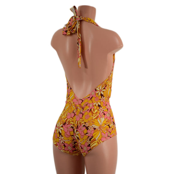 What The Floral Josie Romper - Coquetry Clothing