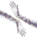 White Kaleidoscope Gloves - Coquetry Clothing