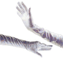 White Kaleidoscope Gloves - Coquetry Clothing