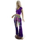Womens Bootcut Macho Pants with Gladiator Fringe (Top sold separately) - Coquetry Clothing