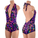 Rainbow Leopard Josie Romper - 1