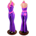 Valentine Solar Flare V Front Catsuit with Showtime Collar - 6
