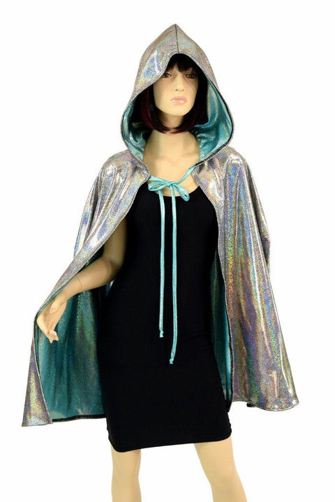 35" Reversible Hooded Cape - Coquetry Clothing
