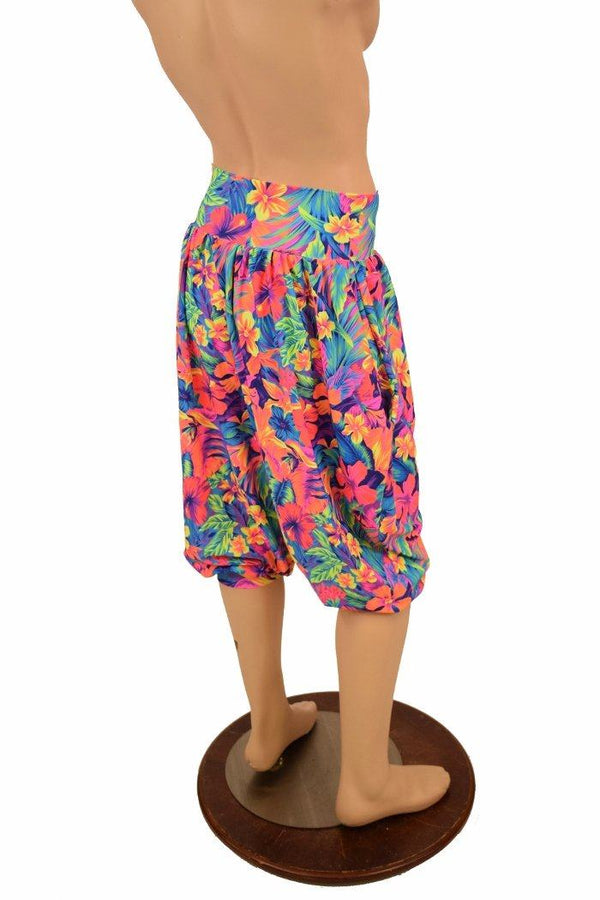 Tahitian Floral "Michael" Pants with Pockets - 3