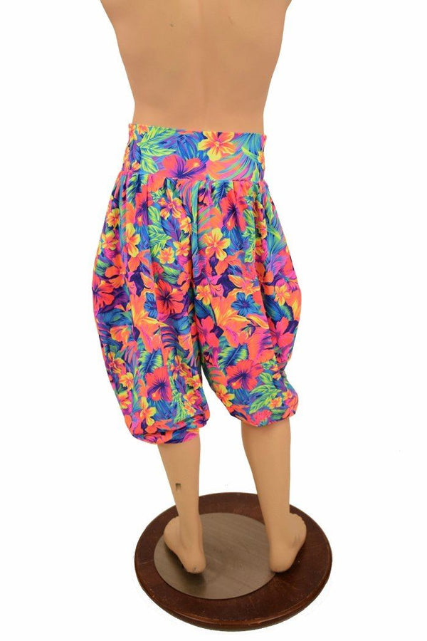 Tahitian Floral "Michael" Pants with Pockets - 4