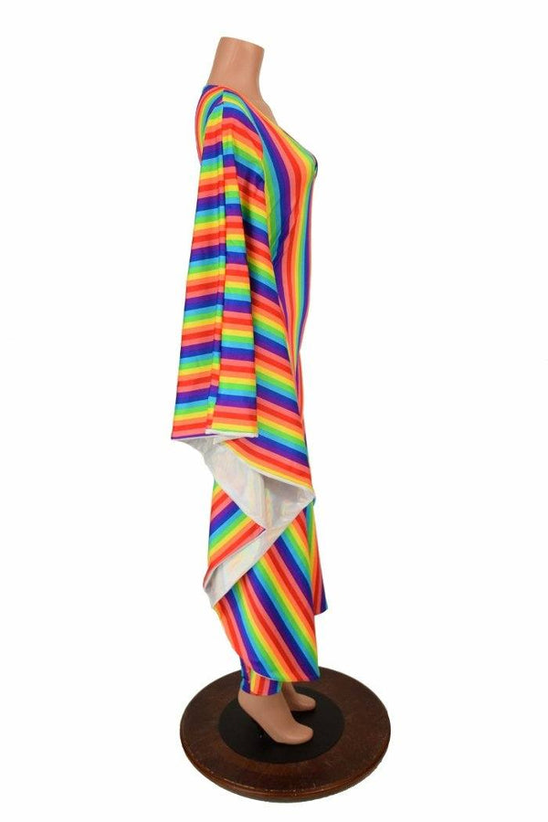 Rainbow and Flashbulb Batwing Catsuit - 4