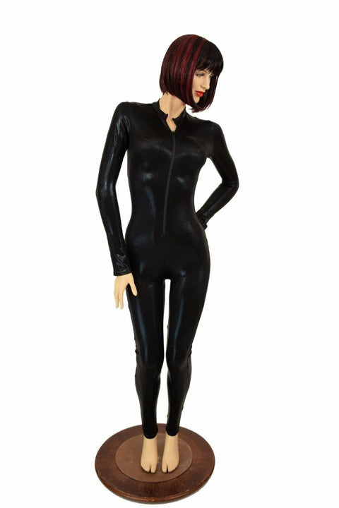Black Mystique "Stella" Catsuit - Coquetry Clothing
