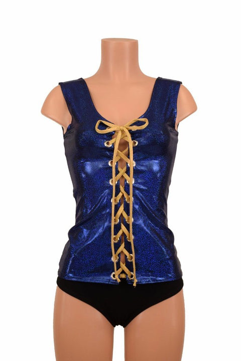 Full Length Lace Up Top - Coquetry Clothing