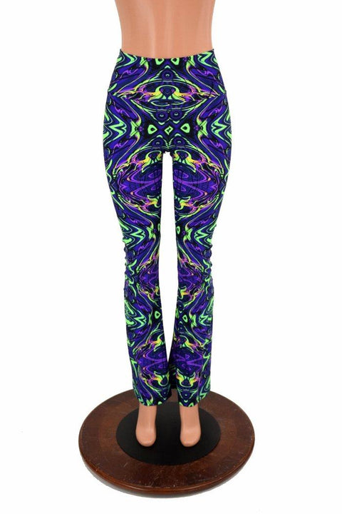Neon Melt Boot Cut Leggings - Coquetry Clothing