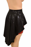 Hi Lo Peplum Bodycon Skirt - 6