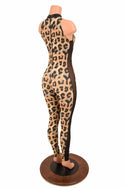 Leopard Side Panel Catsuit - 4