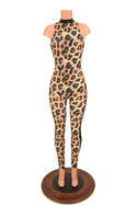 Leopard Side Panel Catsuit - 2