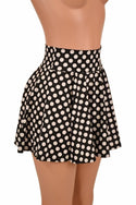 Black & White Polka Dot Skirt - 2